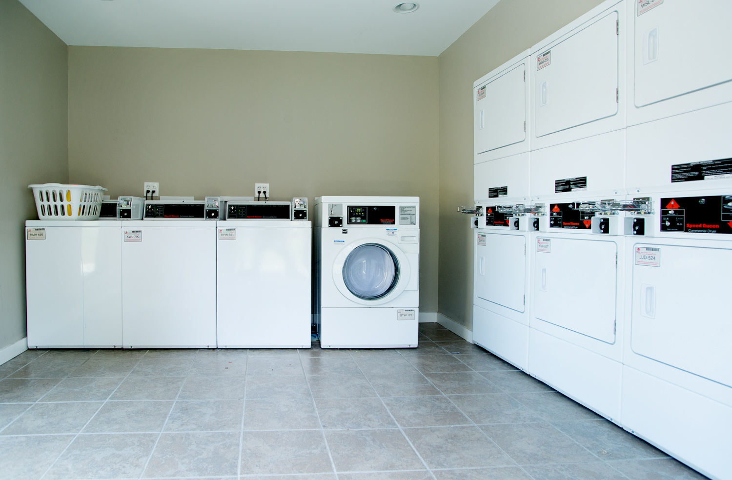 Laundry room at Ventana, Hendersonville, TN 37075.